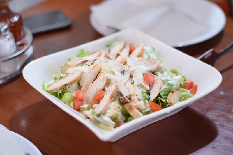 Grilled Chicken Caesar Salad