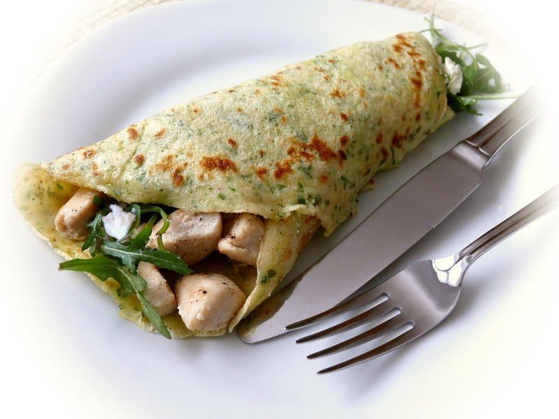 Spring pancakes
